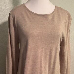 Elegant Tan Women's Top
